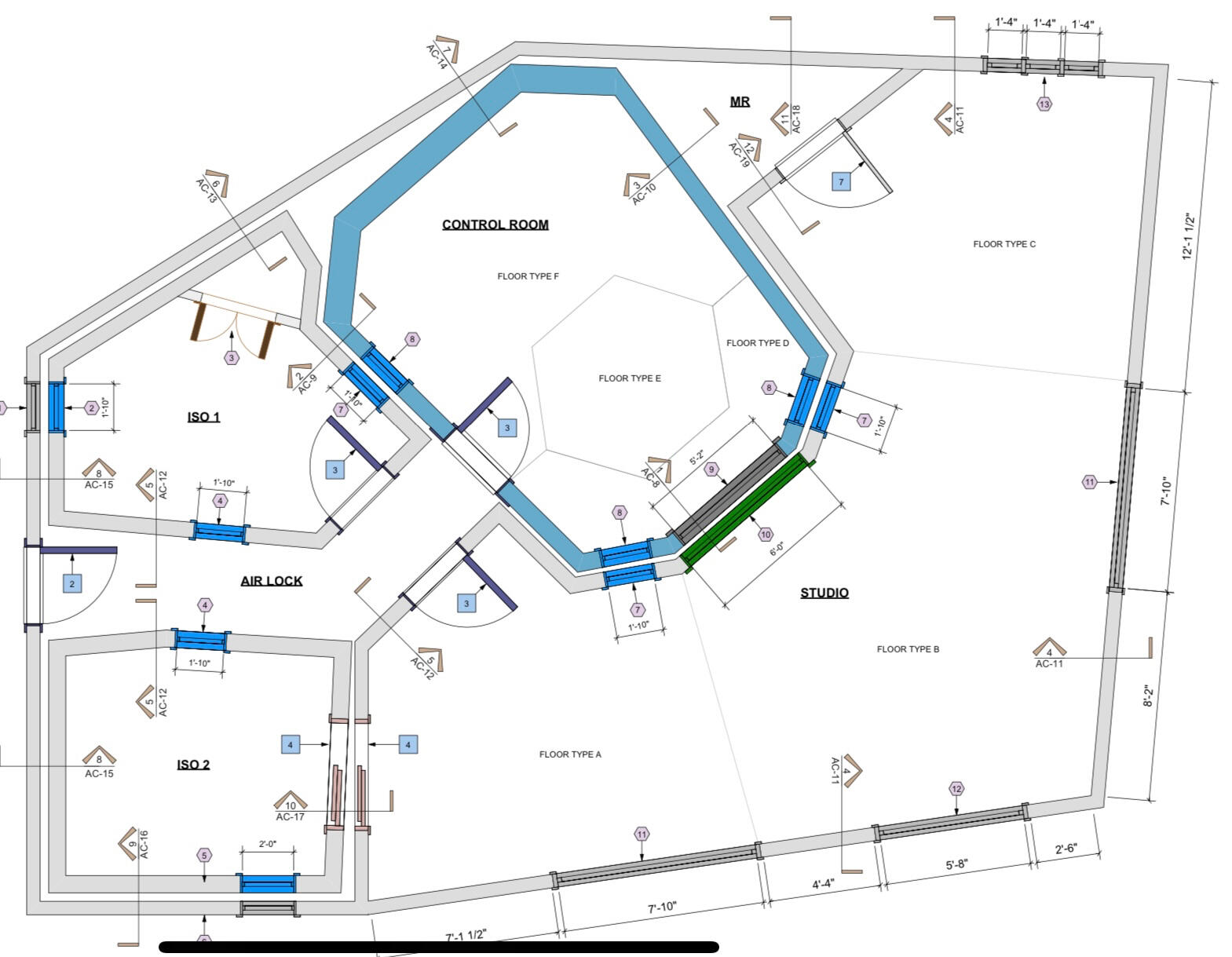 Live Edge Recording Studio main entrance