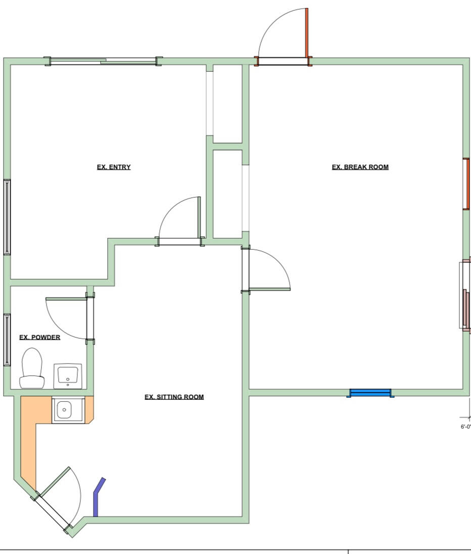 Live Edge Recording Studio main entrance